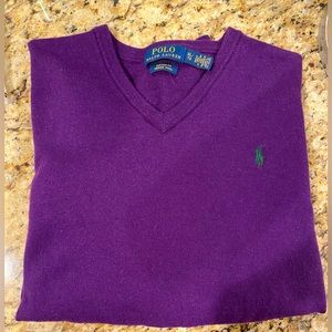 Ralph Lauren Purple Sweater